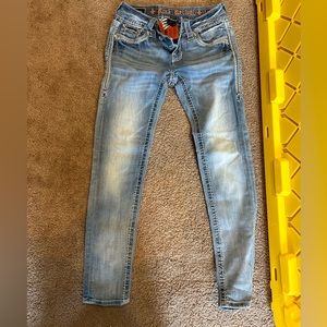 Rock Revival Celinda Ankle Skinny Jeans Size 27